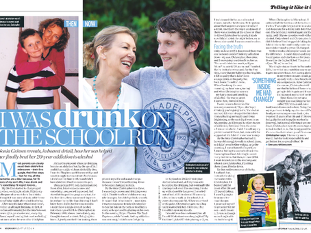 A mother's battle with alcoholism: "I'm finally the mum my son deserves"