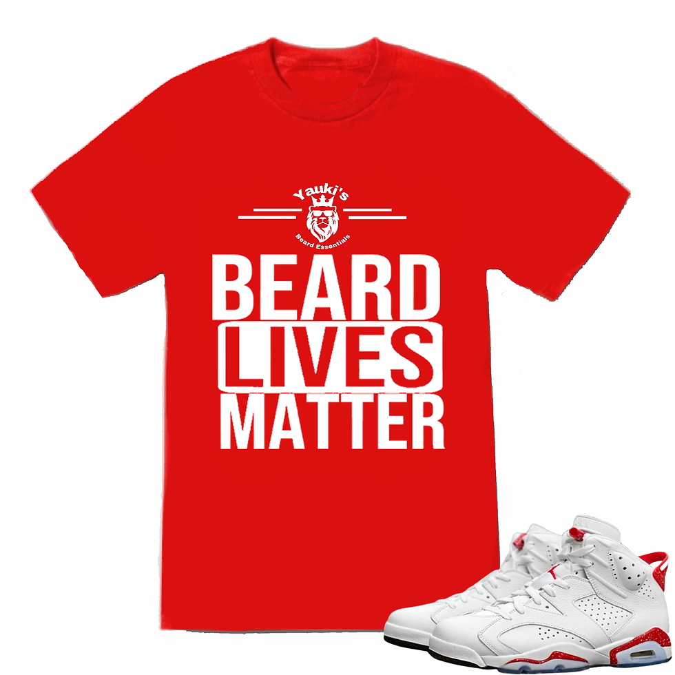 Beard Lives Matter Red