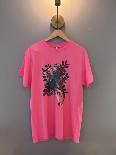 アニマルTシャツ ライトピンク | CREMAHOP