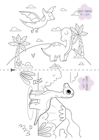 🖍️ Koordinačné omaľovánky