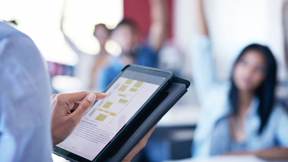 Tablet in Classroom