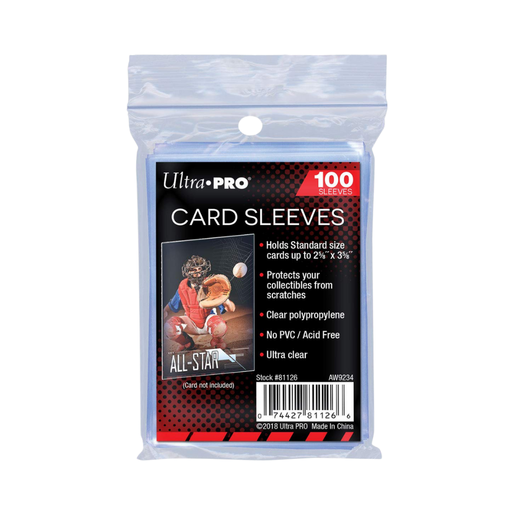Ultra Pro Soft Transparent Card "Penny" Sleeves (100 Pack)