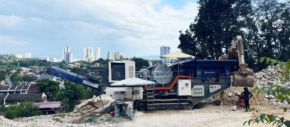 mobile jaw crusher machine