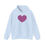 Thumbnail: Colourful Heart Design Unisex Hooded Sweatshirt - #HeartsInMotion