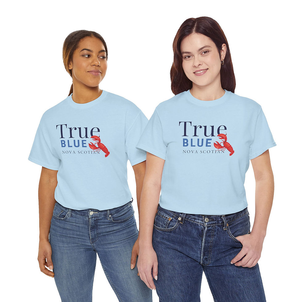 Thumbnail: True Blue Nova Scotia Lobster Tee - Maritimer T-Shirt - Lobster Tee