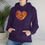 Thumbnail: Colourful Heart Hoodie, Cozy Sweatshirt - #HeartsInMotion