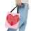 Thumbnail: Colourful Heart Pattern Tote Bag, Positive Vibes, Eco-Friendly, #HeartsInMotion