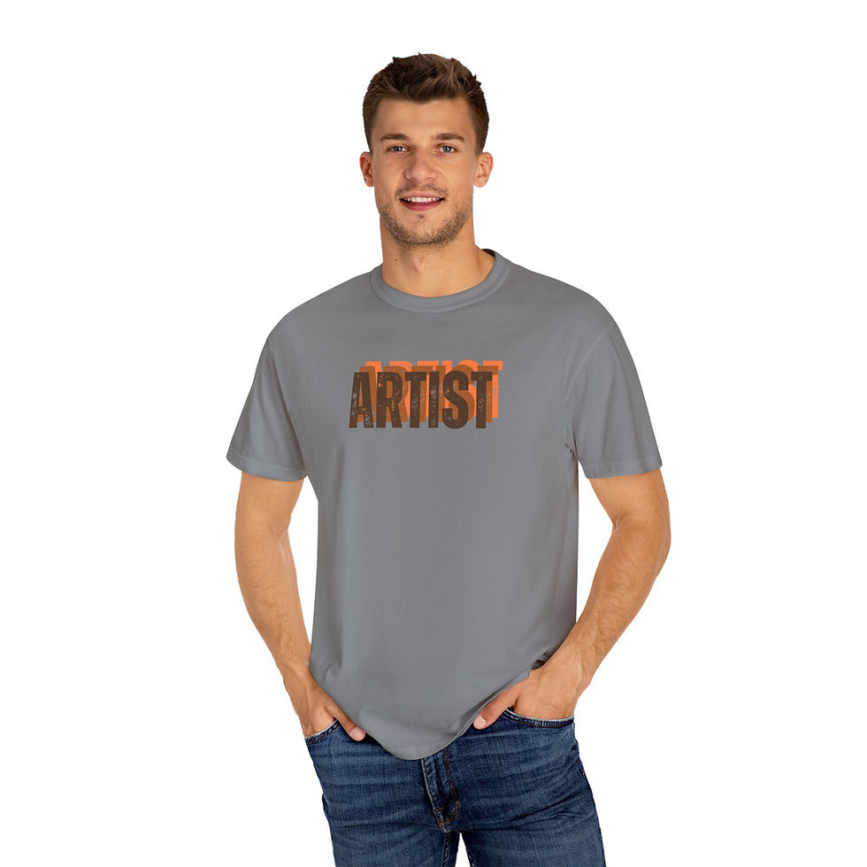 Thumbnail: Artist Unisex Garment-Dyed T-Shirt 