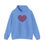 Thumbnail: Colourful Heart Pattern Unisex Hoodie - Cozy Sweatshirt  #HeartsInMotion