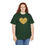 Thumbnail: Colourful Dot Heart Unisex Heavy Cotton Tee - #HeartsInMotion