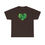 Thumbnail: Green Geometric Heart Pattern Unisex Heavy Cotton Tee - #HeartsInMotion