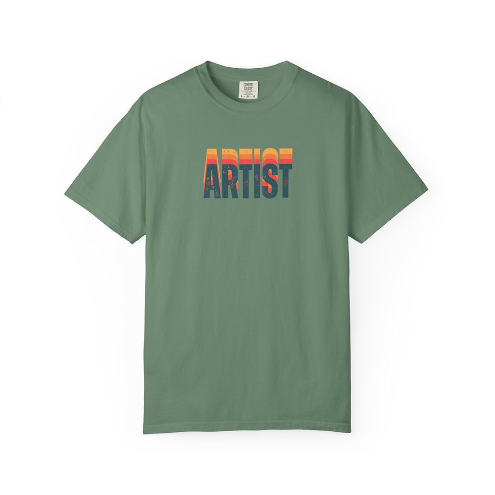 Thumbnail: Unisex Artist Garment-Dyed T-Shirt