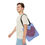 Thumbnail: Disco Tote - Colorful Heart Pattern Tote Bag - #HeartsInMotion