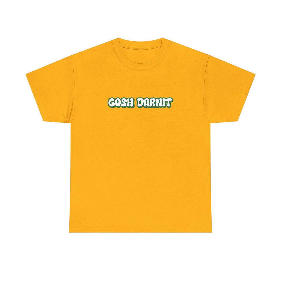 Thumbnail: Gosh Darn It Tee, Funny Unisex Cotton Tee -  Gift for Him/Her, Humor Shirt