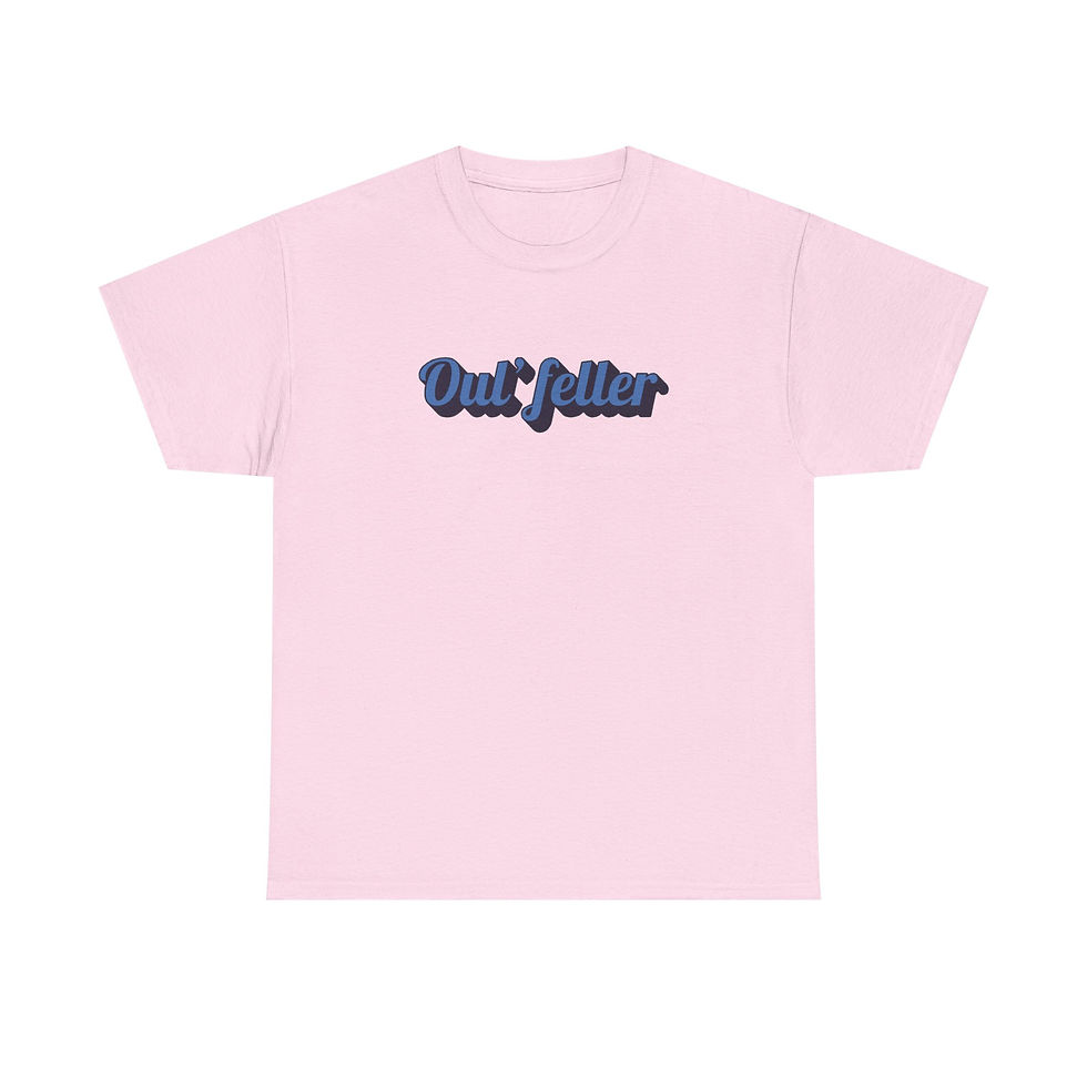 Thumbnail: Oul' Feller Tee - Unisex Heavy Cotton Tee - Chill Vibes T-shirt