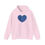 Thumbnail: Cozy Heart Patterned Hoodie for Comfort and Style - #HeartsInMotion