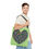 Thumbnail: Colourful Heart Dot Tote Bag - Eco-Friendly - #HeartsInMotion