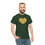 Thumbnail: Colourful Dot Heart Unisex Heavy Cotton Tee - #HeartsInMotion