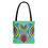Thumbnail: Colourful Heart Pattern Tote Bag - #HeartsInMotion