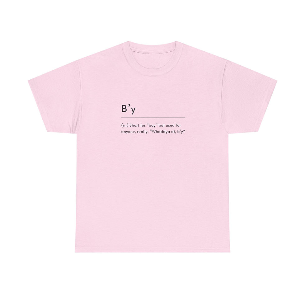 Thumbnail: Unisex Heavy Cotton Tee - B'y Tee, Casual Wear, Gift for Him/Her, Street Style