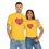Thumbnail: Retro Heart Unisex Heavy Cotton Tee - Vintage Style - #HeartsInMotion
