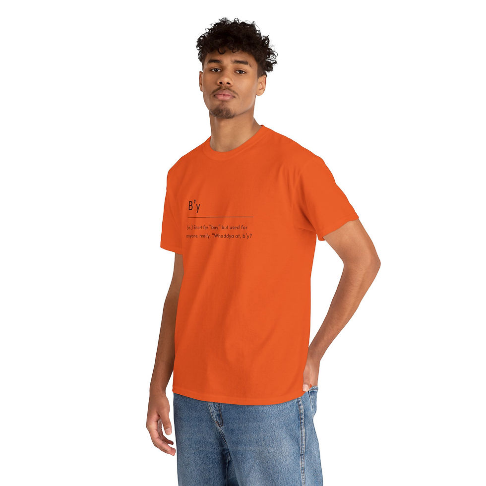 Thumbnail: Unisex Heavy Cotton Tee - B'y Tee, Casual Wear, Gift for Him/Her, Street Style