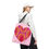 Thumbnail: Colourful Heart Pattern Tote Bag, Positive Vibes, Eco-Friendly, #HeartsInMotion