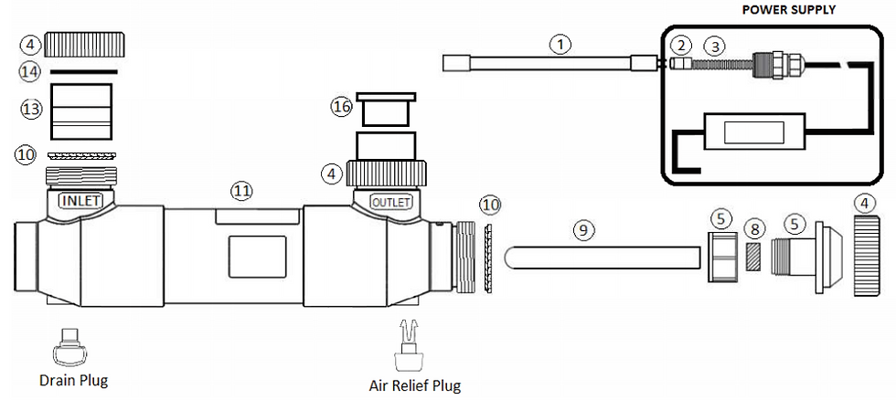 Thumbnail: Pentair SMART UV High-Output System Lamp & Replacement Parts