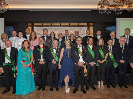 Solemne acto de condecoración y cena de Gala en Navarra de la Honorífica Orden Internacional de Mérito