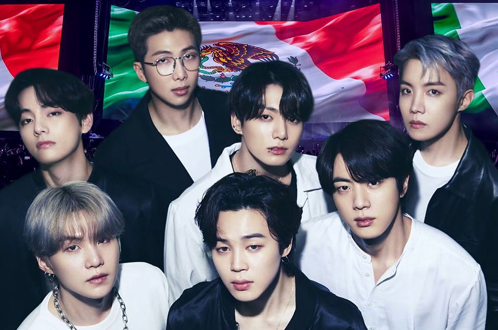 BTS visitará Palacio Nacional y saludará desde balcón a fans en México, anuncia Sheinbaum