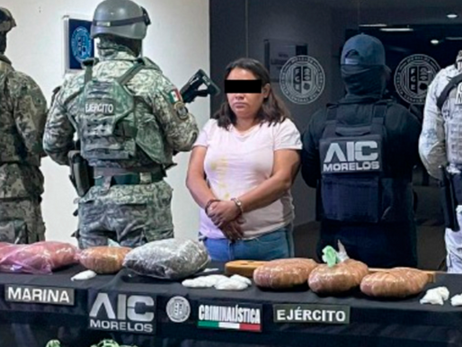 Autoridades detienen a excandidata en Morelos; la investigan por presuntos vínculos con grupo delictivo
