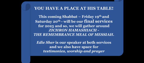 The Remembrance Meal of Messiah