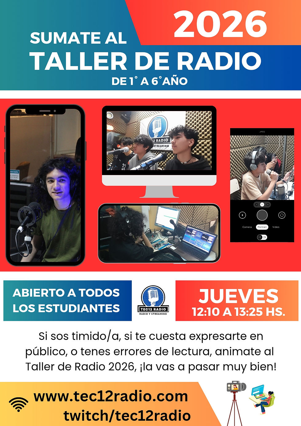 Iniciamos el Taller de Radio 2026