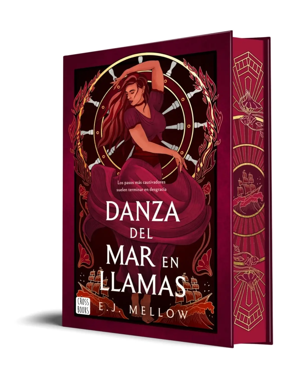 Danza del mar en llamas. Mousai 02. Edición con cantos pintados