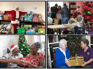 Here in the Tri-County area, there will be No Senior Without Christmas!