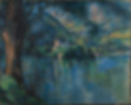Paul Cézanne, Lac d'Annecy, 1896. Courtauld Gallery, London