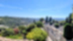 The ramparts at St Paul de Vence looking towards the coast