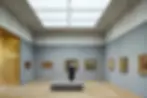 An exhibition space in the Kunsthaus
