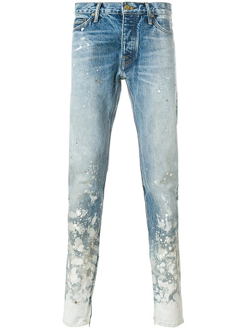 FEAR OF GOD paint splatter jeans | shop