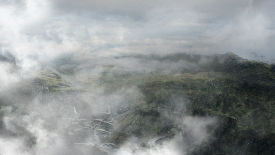 Visualisation environnent immersive from T V