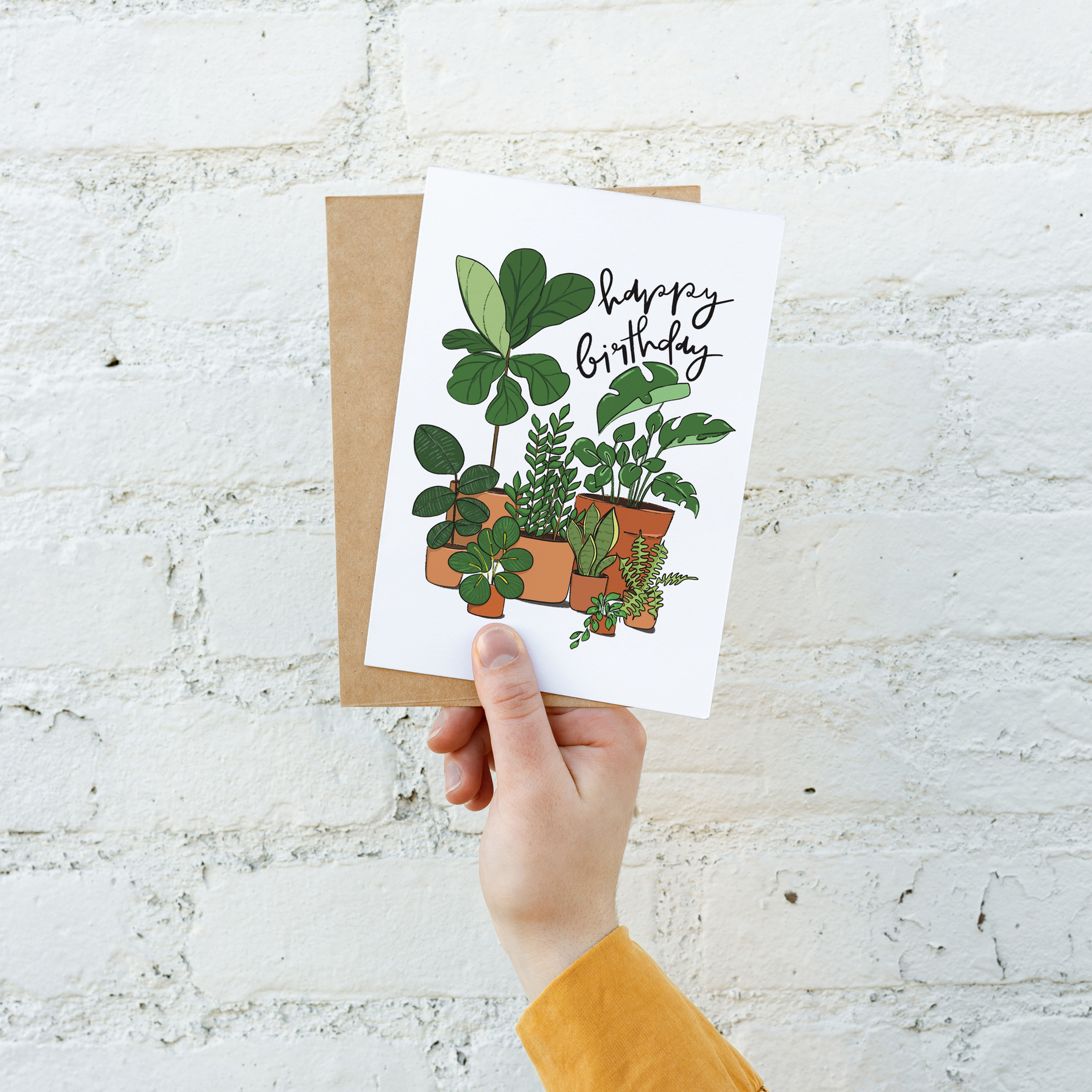 Plant Lover's Birthday Card