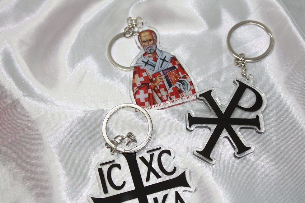 Thumbnail: Saint Nicholas Keyring