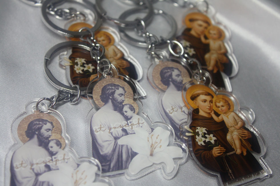 Thumbnail: Saint Joseph Keyring