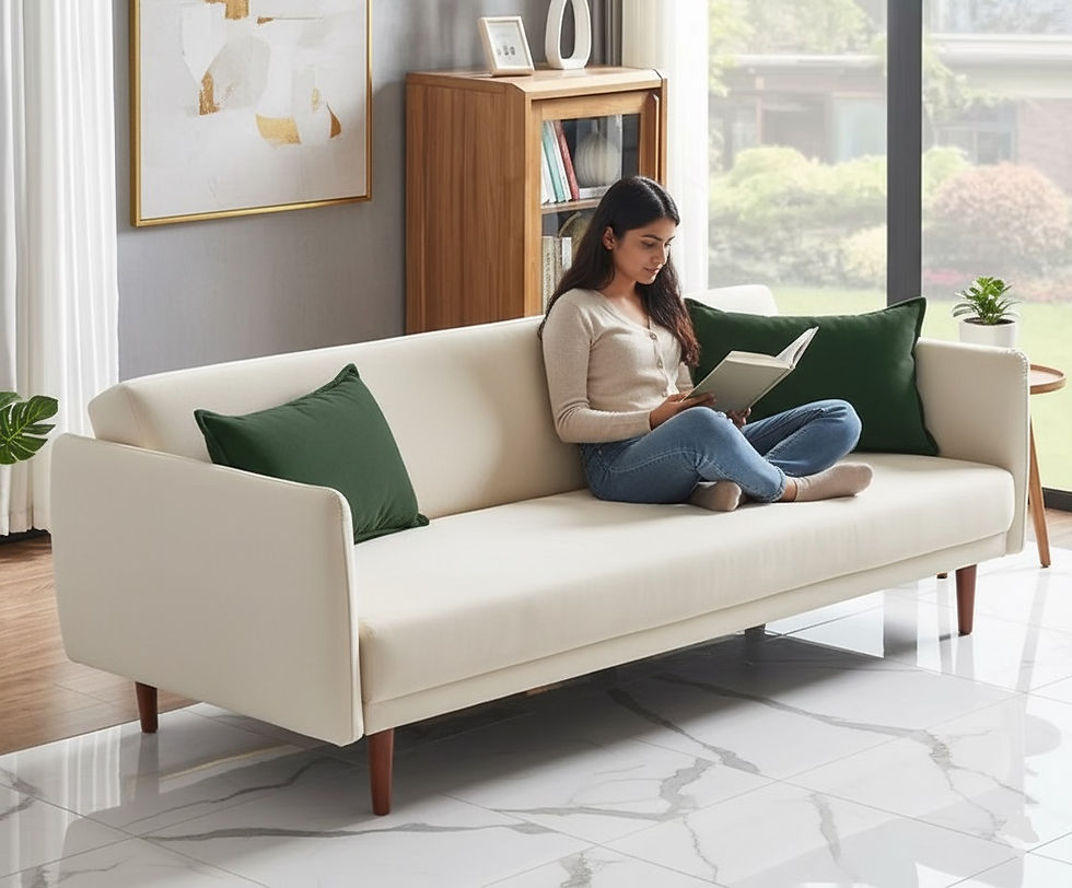 Thumbnail: Premium Blend 3 Seater Sofa Online Kolkata