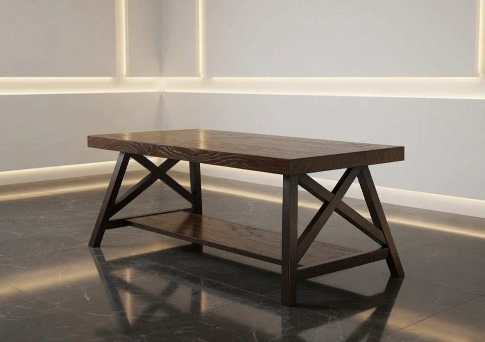 Solid Wood Coffee Table India