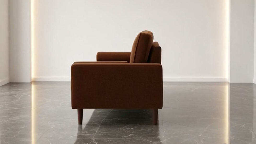 Thumbnail: Premium 3 Seater Couch Online Side View
