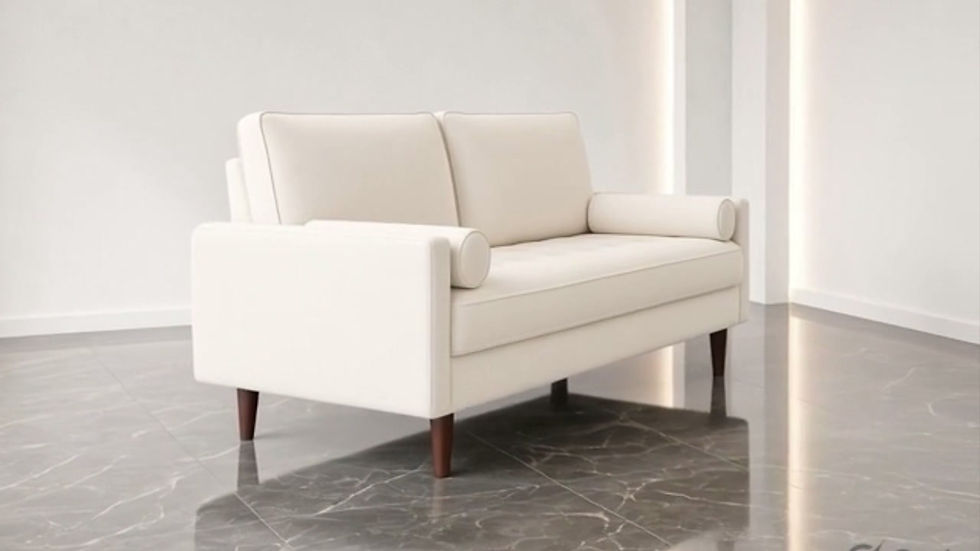 Thumbnail: Premium 3 Seater Couch Online Side View