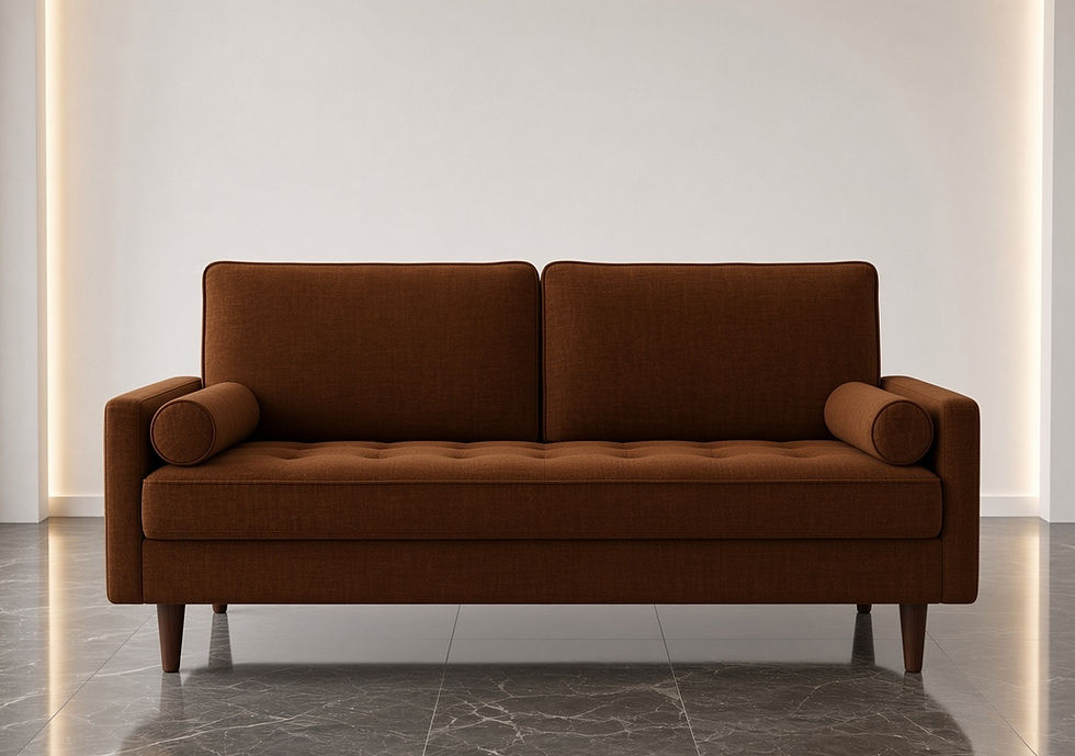 Thumbnail: Premium 3 Seater Couch Online Side View