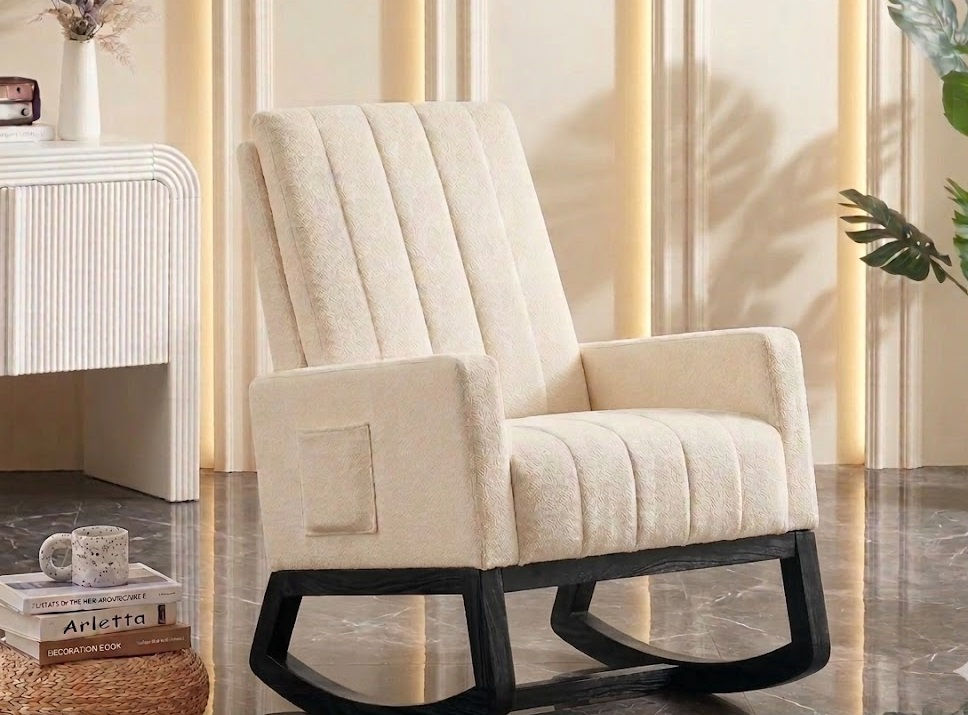 Thumbnail: Relaxing Solid Wood Rocking Chair2
