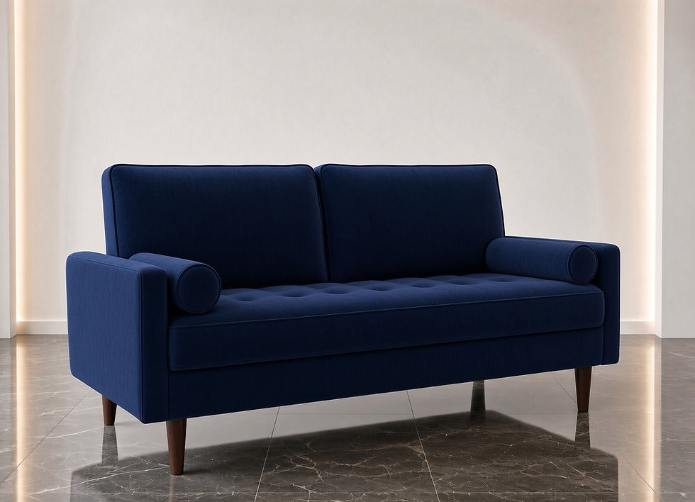 Thumbnail: Premium 3 Seater Couch Online Side View